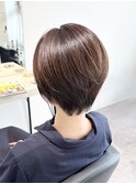 ショートカット/前上がりショート/大人ショート