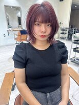 アフェクト(afect)&nbsp;艶髪　ブリーチ必須！ボルドーカラー