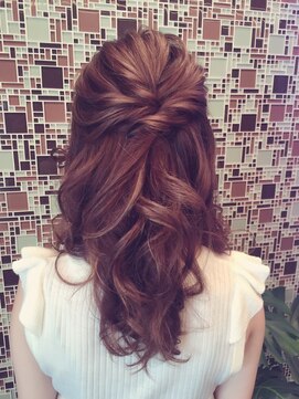 ヘアーセットサロン ピンキー(Hairset Salon Pinky) Pinky☆ダウンアレンジ