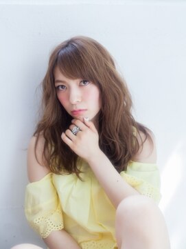 サロンドブルック 久喜店(salon de brook) ☆モテ系ゆる巻きセミディ☆