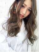 《桐原真理子》ハイライト☆アッシュベージュ