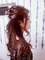 グラフィス(Graffice)&nbsp;ハーフアップ結婚式やお呼ばれに♪