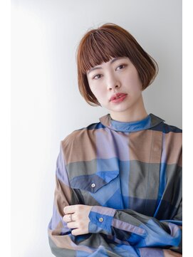 アトリエイトワ(atelier ittowa) くびれヘア/ハイライトカラー/アプリコットオレンジ/美髪/35