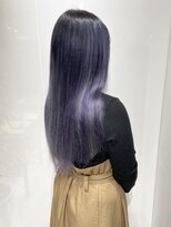 あるじゃんすー 沖縄店 アメジストパープル#グラデーションカラー#シールエクステ#沖縄
