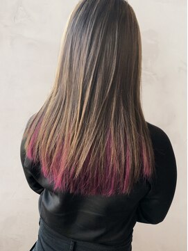 アウリィ(Aulii) 艶髪グラデーションカラー/ナチュラルストレートロング