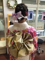 ヘアサロン ユニティ(Hair Salon Unity)&nbsp;成人式と編み込みヘア