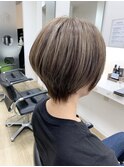 ふわっとハンサムショート