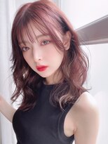 コア 銀座(COA)&nbsp;テラコッタ/韓国風ヨシンモリ/流れるレイヤー/前髪カール[銀座]