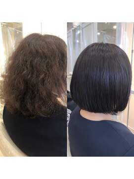 リメル 奥沢自由が丘店(Remel) 【艶髪改善】縮毛矯正×カラー×カット