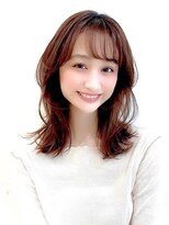 ジュネス 銀座(JYUNESU)&nbsp;ロングレイヤーグレージュカラーブリーチなしカラー20代30代40代