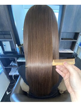 アールサロンプラスキャスパ 自由が丘(Rrsalon+CASPA) ショコラアッシュ　ヘルシースタイル　髪質改善トリートメント