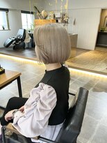 ミカサ(MICASA)&nbsp;ホワイトベージュコンパクトボブ