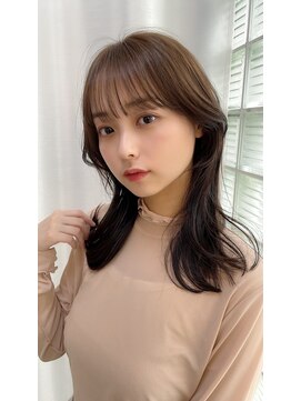 エールバイボヌール(Ere by Bonheur) 韓国風ヨシンモリ♪/ミディアムヘア