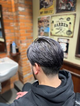 ヒロギンザ 八重洲店(HIRO GINZA) ☆ナチュラルセンターパート×パープルダブルカラー☆