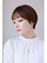 ソイクフ 四条大宮店(SOY-KUFU)&nbsp;20代30代40代イメチェン似合わせカットフルバングショートヘア