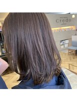 トータルビューティー クレド(TOTAL BEAUTY Credo byHAIR TIME) グレージュカラー