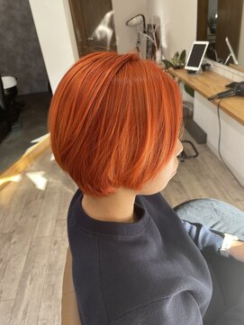 エイチヘアープロダクト(H hair product) アプリコットオレンジカラー♪