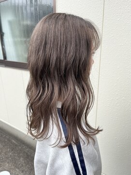 メロウ(mellow) ダブルカラー×グレージュ