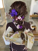 フリーラ 横浜(freera)&nbsp;黒髪/グレーベージュ/レイヤーロング/前髪パーマ[横浜駅]