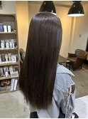 【Lolonois中津】髪質改善酸性ストレート×グレージュカラー