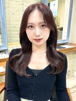 シェリー バイ フォルテ(SHERRY by FORTE)&nbsp;レイヤーロング　韓国ヘア　くびれヘア　顔まわりカット