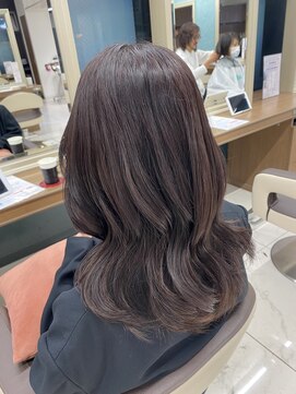 アッシュ 下北沢店(Ash) 艶が出るほんのりラベンダーグレージュ