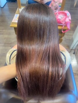 リム(Limb) 【艶髪】縮毛矯正　ペオニーピンク