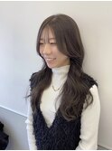 大人グレージュ×レイヤーカット