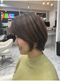 大人ショートボブ