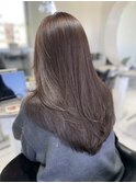【HIROMI指名】アッシュブラウン/ブリーチなしで楽しめる大人色