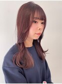 春の柔らかピンクベージュ