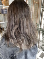 ネオリーブサイン 大森店(Neolive sign) ナチュラルハイライト 透明感◎ミルクグレージュ 【大森】