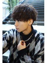 リップス 梅田ロフト(LIPPS)&nbsp;【波巻パーマ】ショート前下がりマッシュ