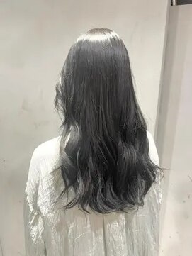 ヘアサロンガリカアオヤマ(hair salon Gallica aoyama) 透明感のあるアッシュグレージュ/暗髪カラー/黒髪カラー