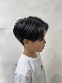 センターパートショート