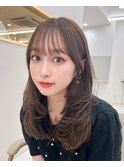 レイヤーカット　韓国