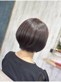 簡単大人ショートボブ