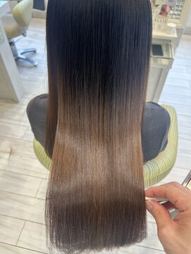 ビス ヘア アンド ビューティー 西新井店(Vis Hair&Beauty) 20代30代40代髪質改善トリートメント艶感ストレート透明感ロング