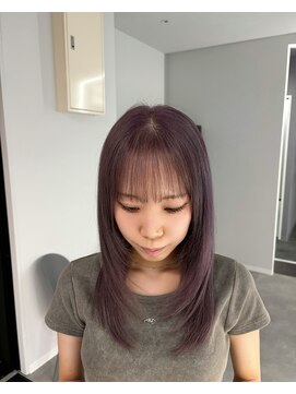 ナンバー 竪町(number+) 20代30代透明感◎ブリーチカラー×小顔レイヤーカット