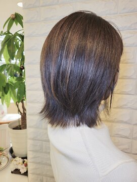 松本平太郎美容室 国立店 20代30代40代×外ハネロブ×イノアカラー