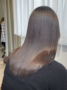 アンス 大阪梅田(ANs.) ★20代30代大人可愛い髪質改善グレージュストレート透明感