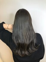 ジーナ 船橋(Zina) 髪質改善*ロングレイヤーグレーベージュ*美髪【Zina船橋】