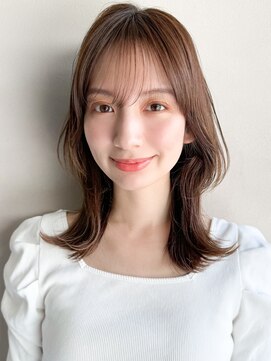リヤン 表参道(lyann) 前髪レイヤーカット似合わせカット薄めバング愛され艶感美髪