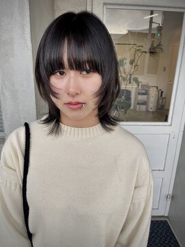 ナイーヴヘア(NAiVE HAIR) 【NAiVE HAIR 】ウルフカット