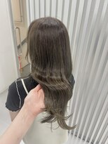 モア シルエ(MoA cilue)&nbsp;オリーブグレージュ/ブリーチなし【田中】