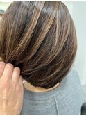 白髪ぼかし30代40代50代60代伊丹大人ショート大人ボブ