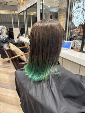 シエル 立川店(CIEL) 【CIEL×久光】ミントグリーングラデーション