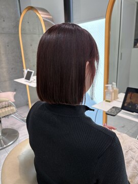 ロンドメリア 天神大名店(Lond Melia) 着物ヘア/大人ガーリー/ダークアッシュ/似合わせカット