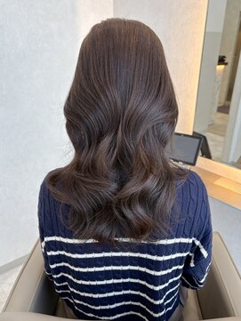 ジーナ 札幌(Zina) レイヤー/韓国レイヤー/ラベンダーグレージュ