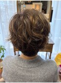 白髪ぼかしでミルクティベージュ！